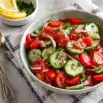 cucumber tomato sal