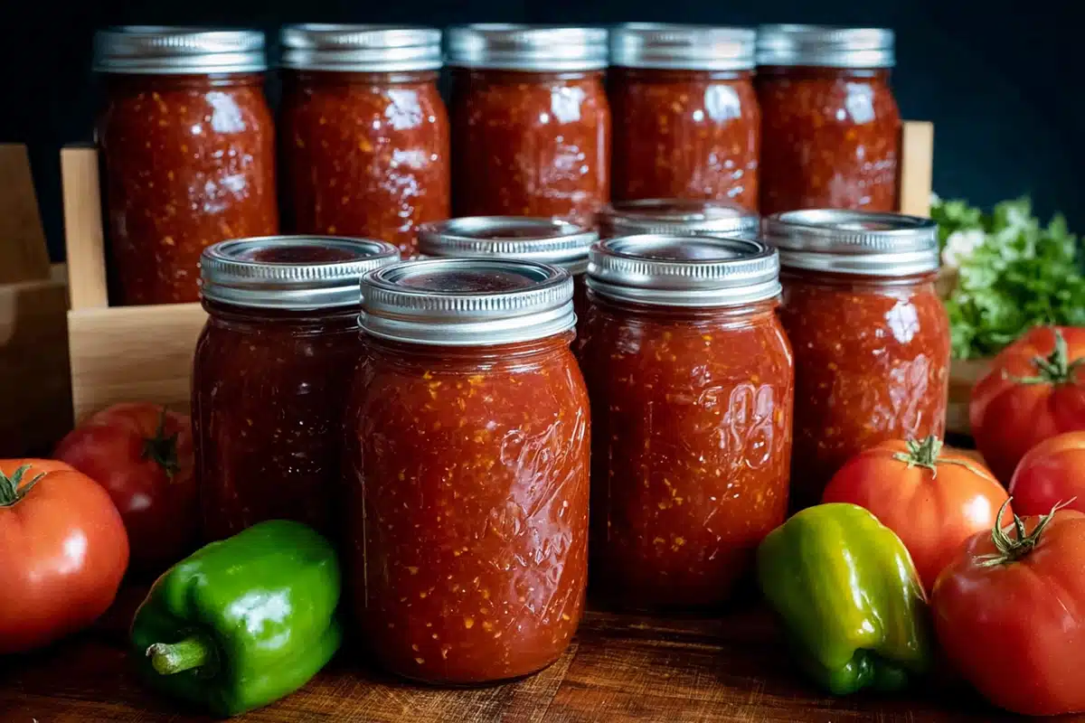 Homemade Salsa for Canning