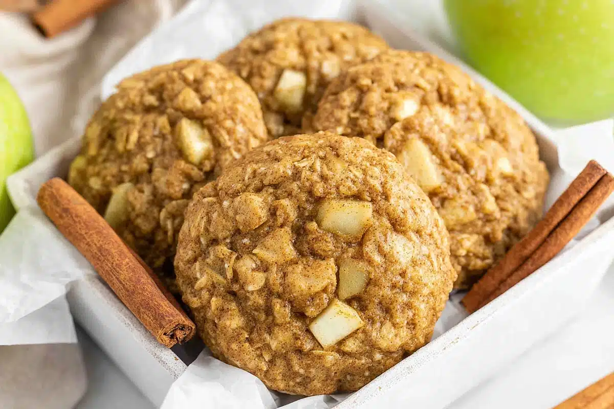 Apple Cinnamon Oatmeal Cookies.web