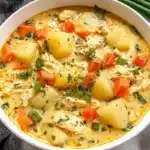 Comforting Chicken Soup with Potatoes