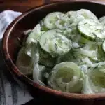 Creamy Cucumber and Onion Salad