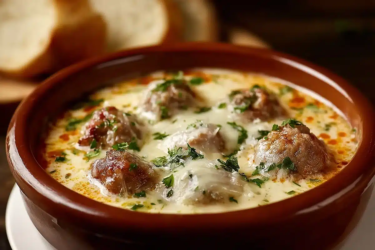 Creamy Parmesan Italian Sausage Soup That Hugs You From the Inside Out 6 Creamy Parmesan Italian Sausage Sou