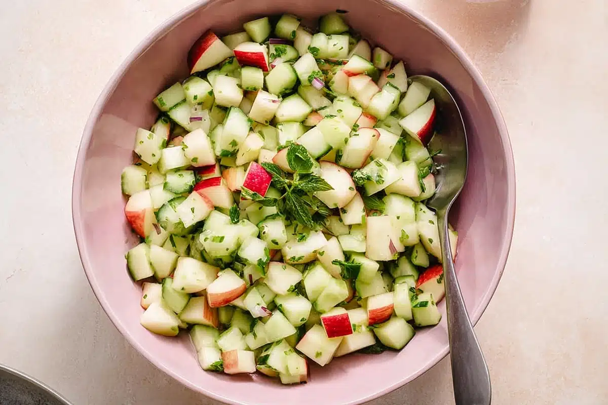 Cucumber Apple Sala