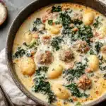 Italian Sausage and Kale Gnocchi Soup