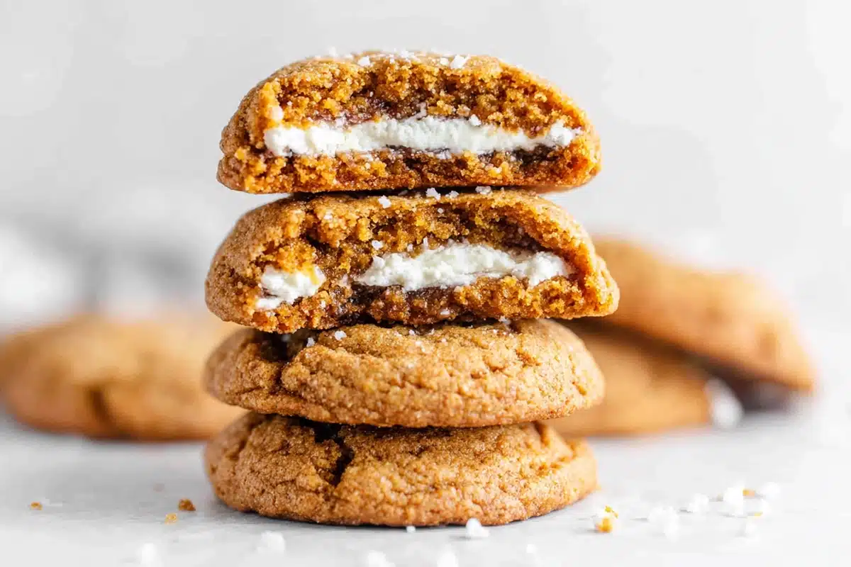 Pumpkin Cheesecake Cookies