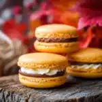 Pumpkin Spice Macarons