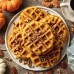 Spiced Pumpkin Waffles