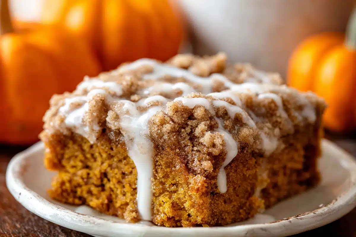 pumpkin coffee cak