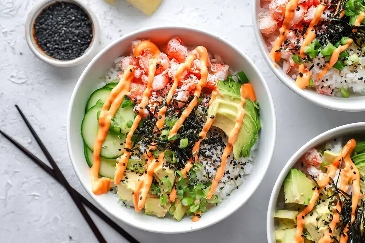 California Sushi Bowls: A Fresh and Easy Take on Sushi Night 6 California Sushi Bowls