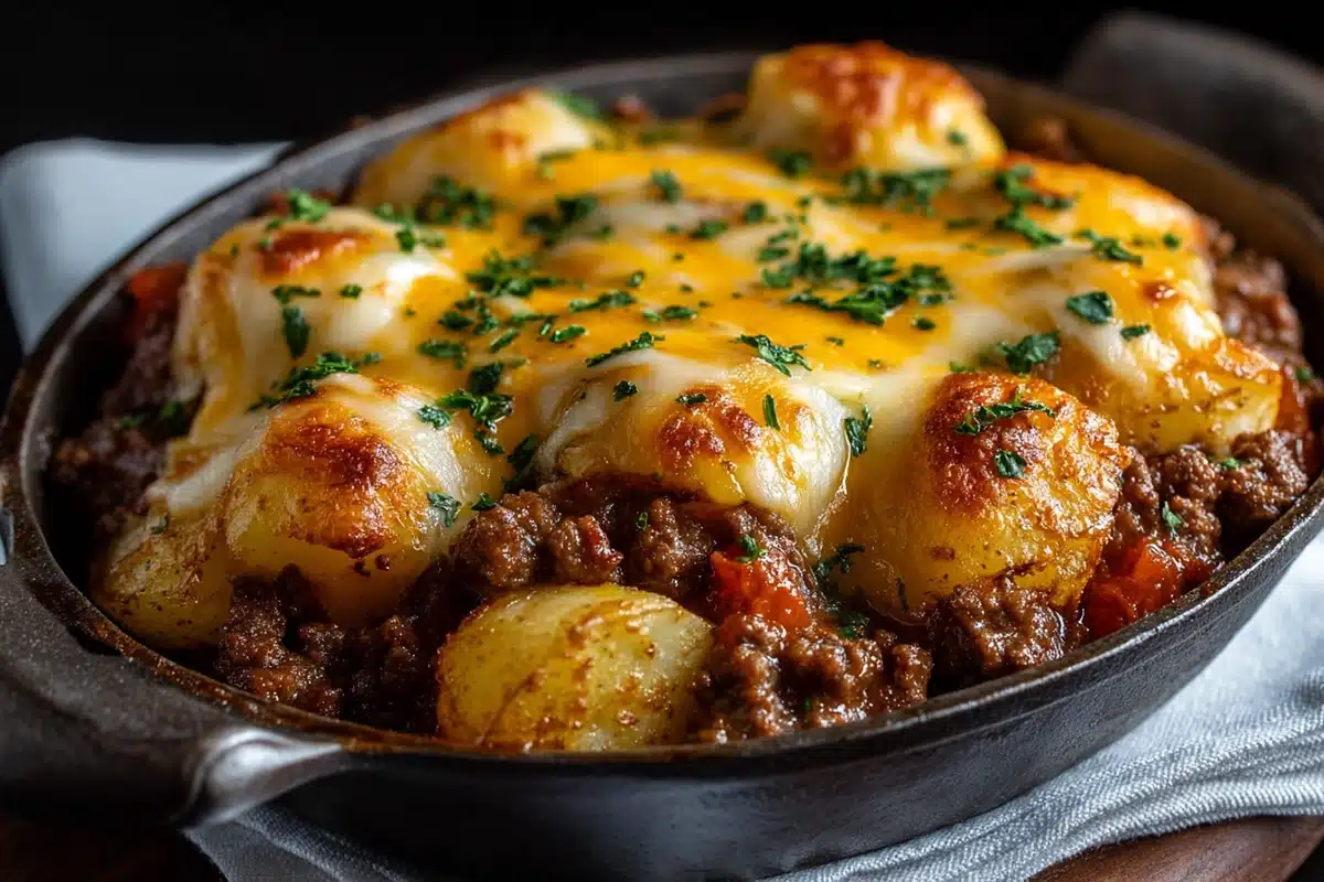 Cheesy Ground Beef and Potatoes: The Weeknight Comfort Food Hero 6 Cheesy Ground Beef and Potatoe