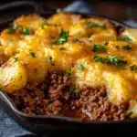 Cheesy Ground Beef and Potatoes