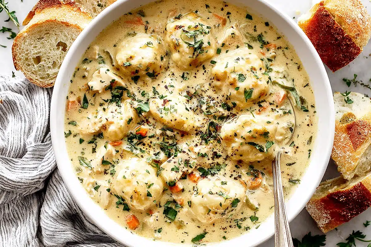 Chicken Dumpling Soup