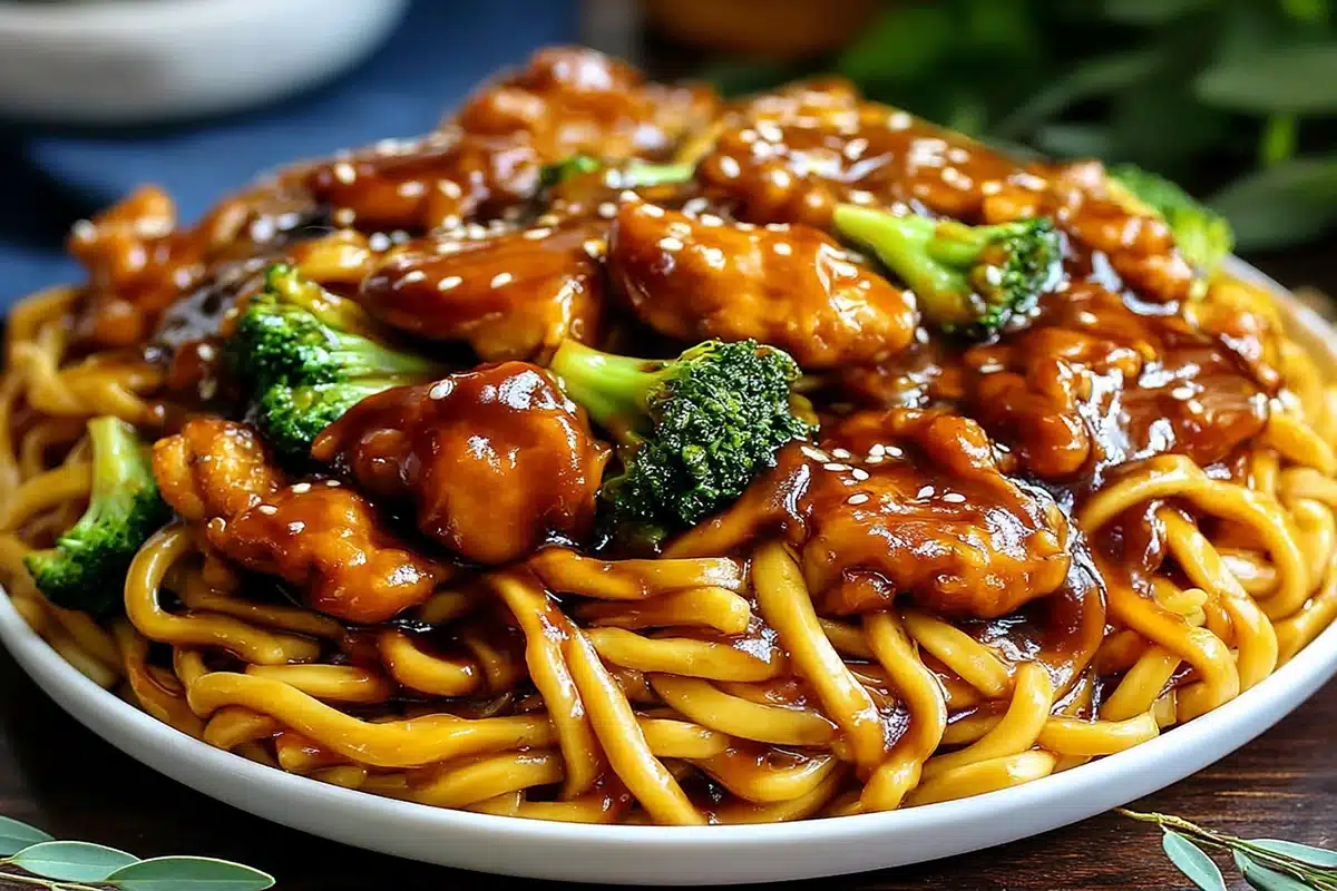 Chicken Teriyaki Noodles