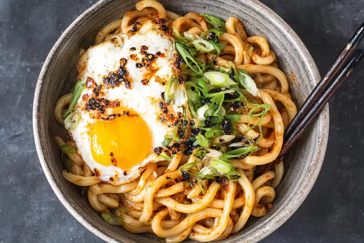 Chili Garlic Udon Noodles.web