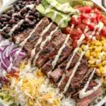 Cilantro Lime Steak Bowls
