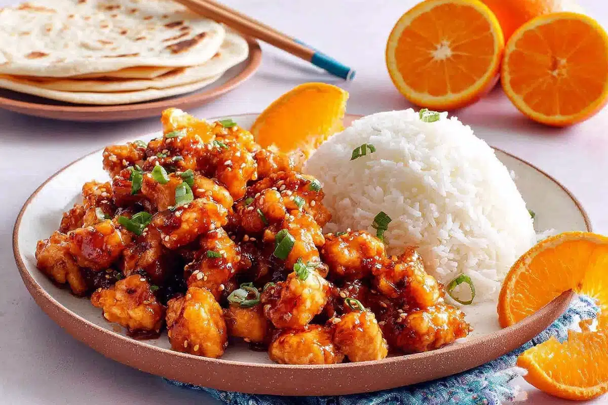 Copycat Panda Express Orange Chicken