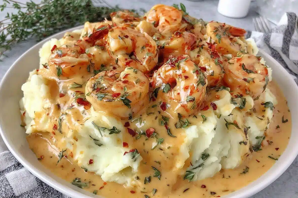 Creamy Garlic Shrimp Over Mashed Potatoes: The Ultimate Comfort Food Dinner 7 Creamy Garlic Shrimp