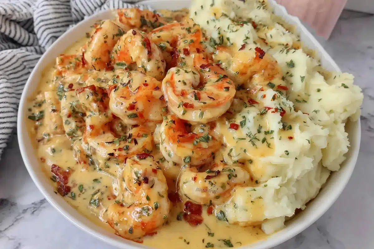 Creamy Garlic Shrimp