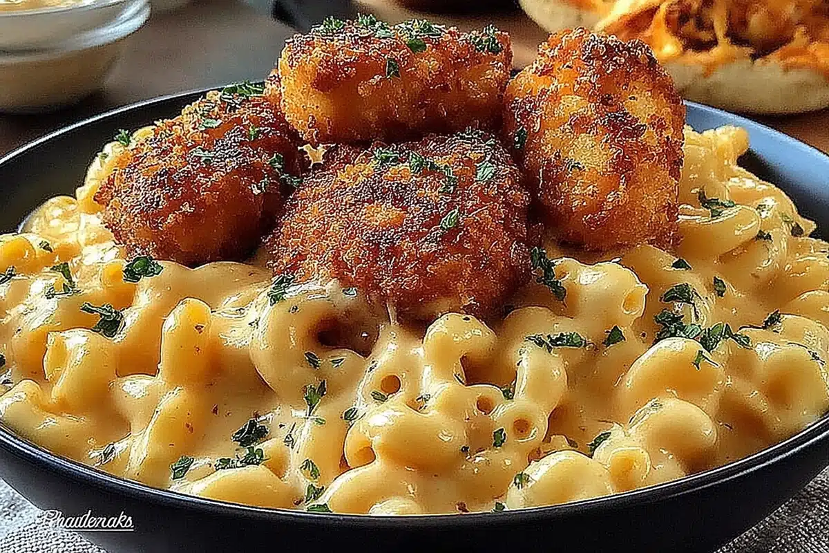 Creamy Honey Pepper Chicken Mac and Cheese Delight 6 Creamy Honey Pepper Chicken Mac and Cheese1