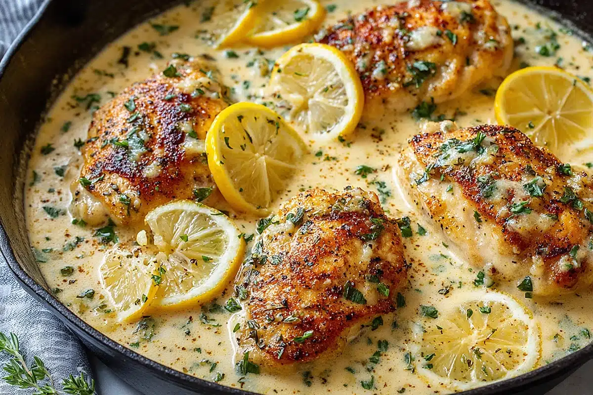 Creamy Lemon Chicken
