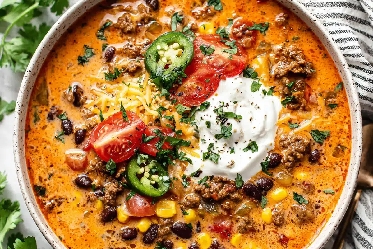 Creamy Taco Soup
