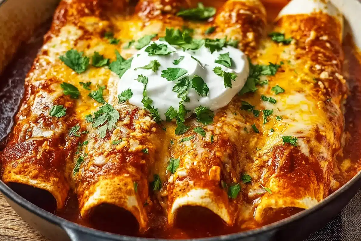 Delicious Chicken Enchiladas