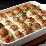 Dump-and-Bake Meatball Casserole