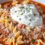 Easy Lasagna Soup