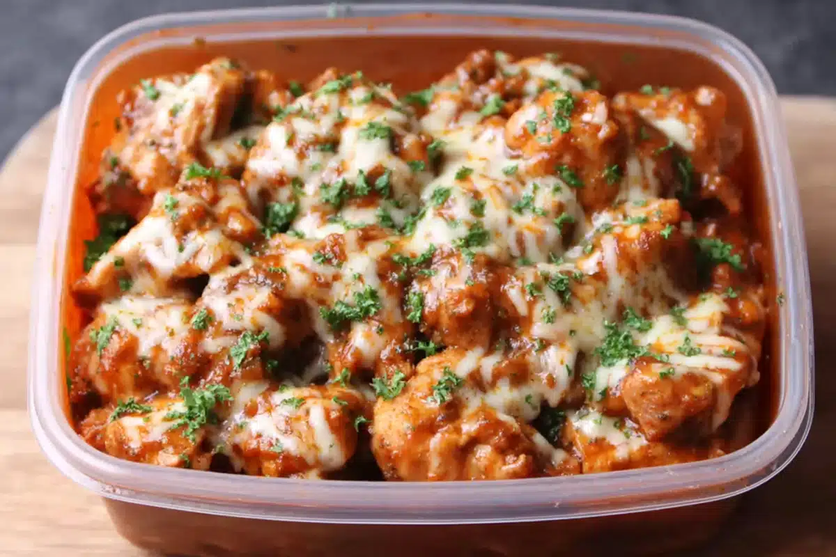 High-Protein Creamy Garlic Cheesy Chicken