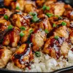 Honey BBQ Chicken Rice
