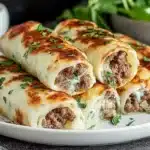 Keto Philly Cheesesteak Roll Ups