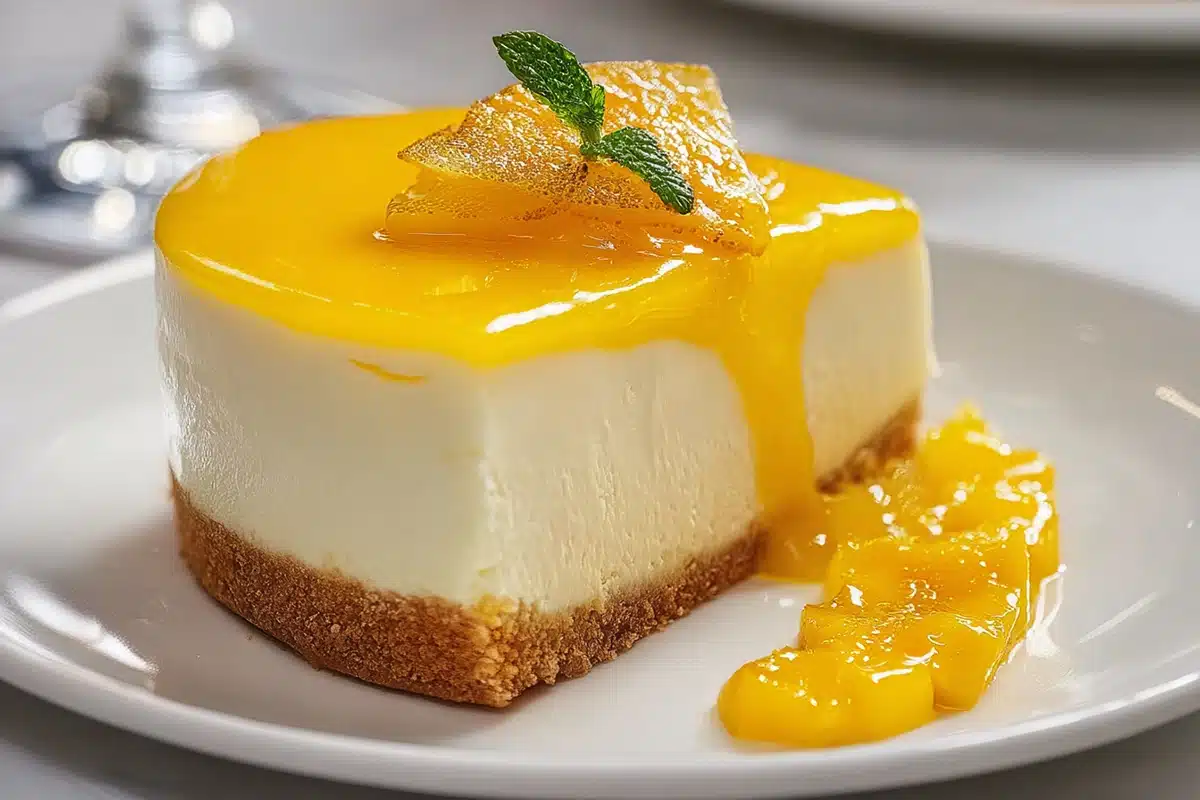 Lemon Curd Cheesecake