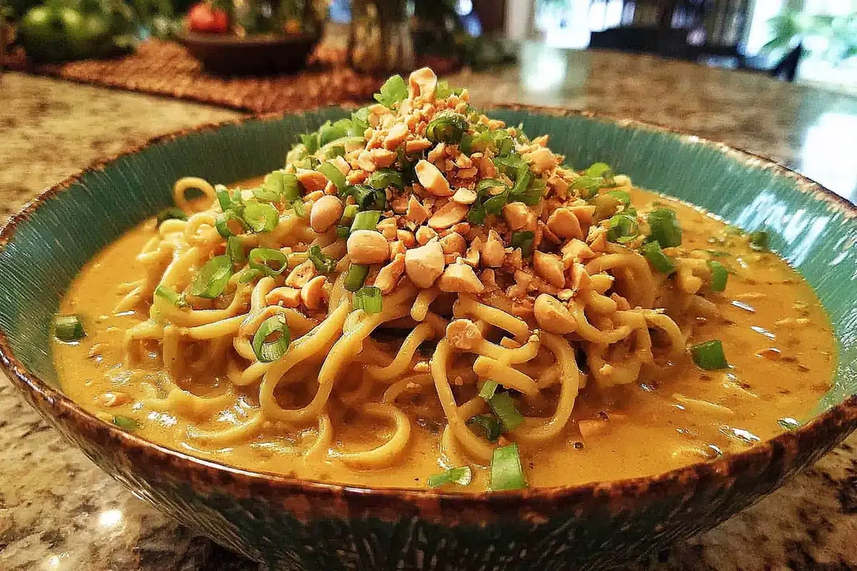 Spicy Peanut Butter Ramen