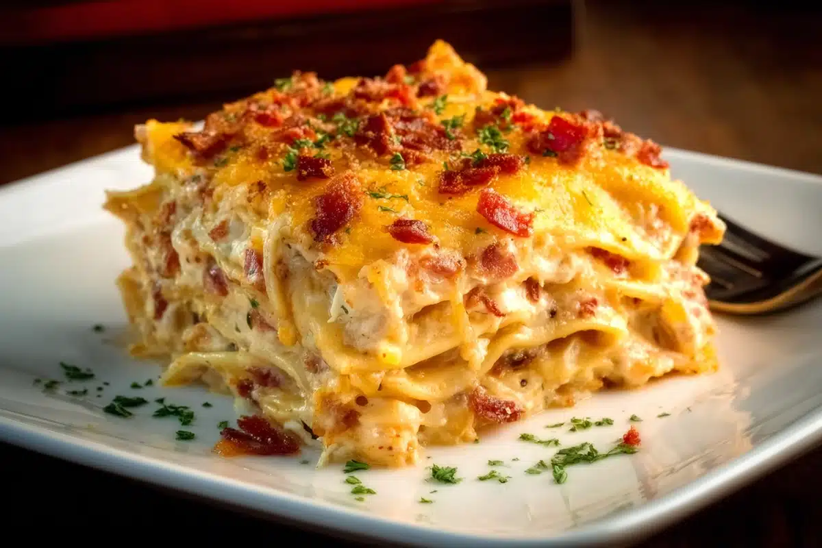 Spicy Southern Cheesy Chicken Spaghetti Casserol