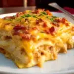 Spicy Southern Cheesy Chicken Spaghetti Casserole