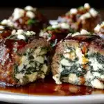 Spinach Garlic Meatballs