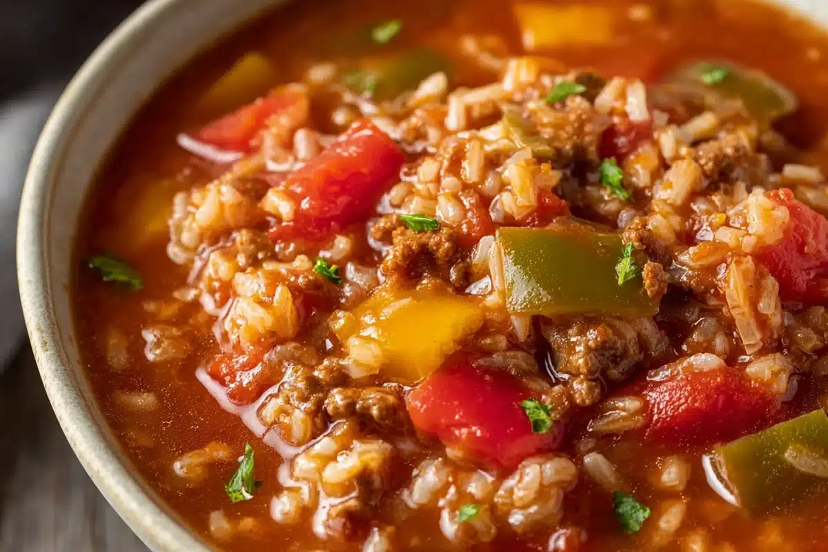 Stuffed Pepper Soup