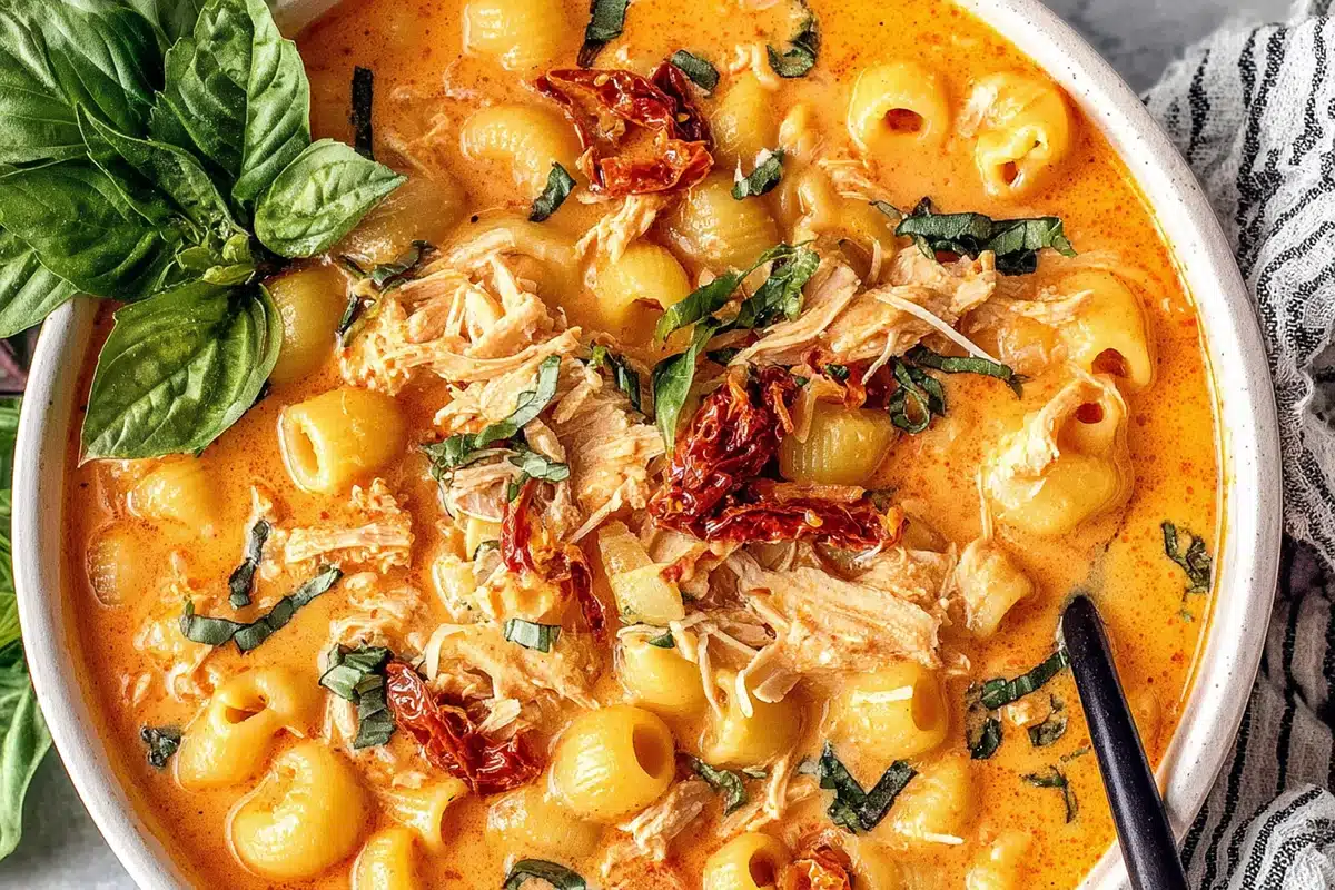 creamy marry me chicken soup