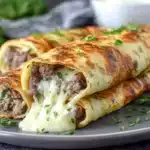 keto philly cheesesteak rolls
