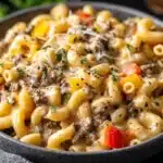 philly cheesesteak mac and cheese