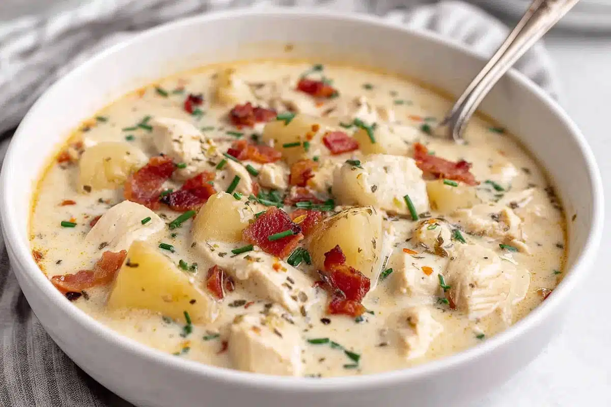 Cheesesteak Potato Soup