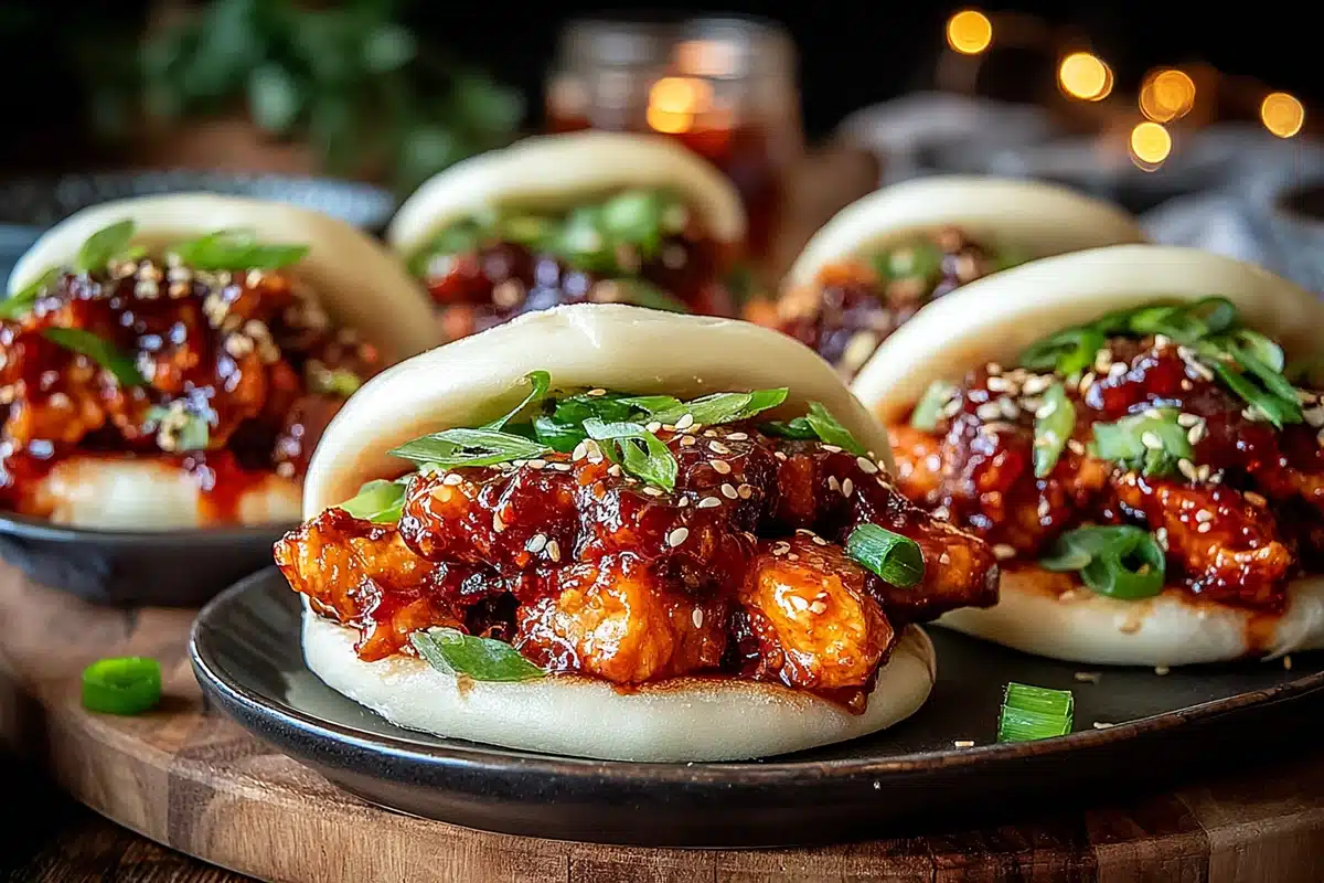 Korean Chicken Bao