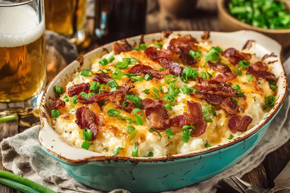 Loaded Potato Ranch Chicken Casserole