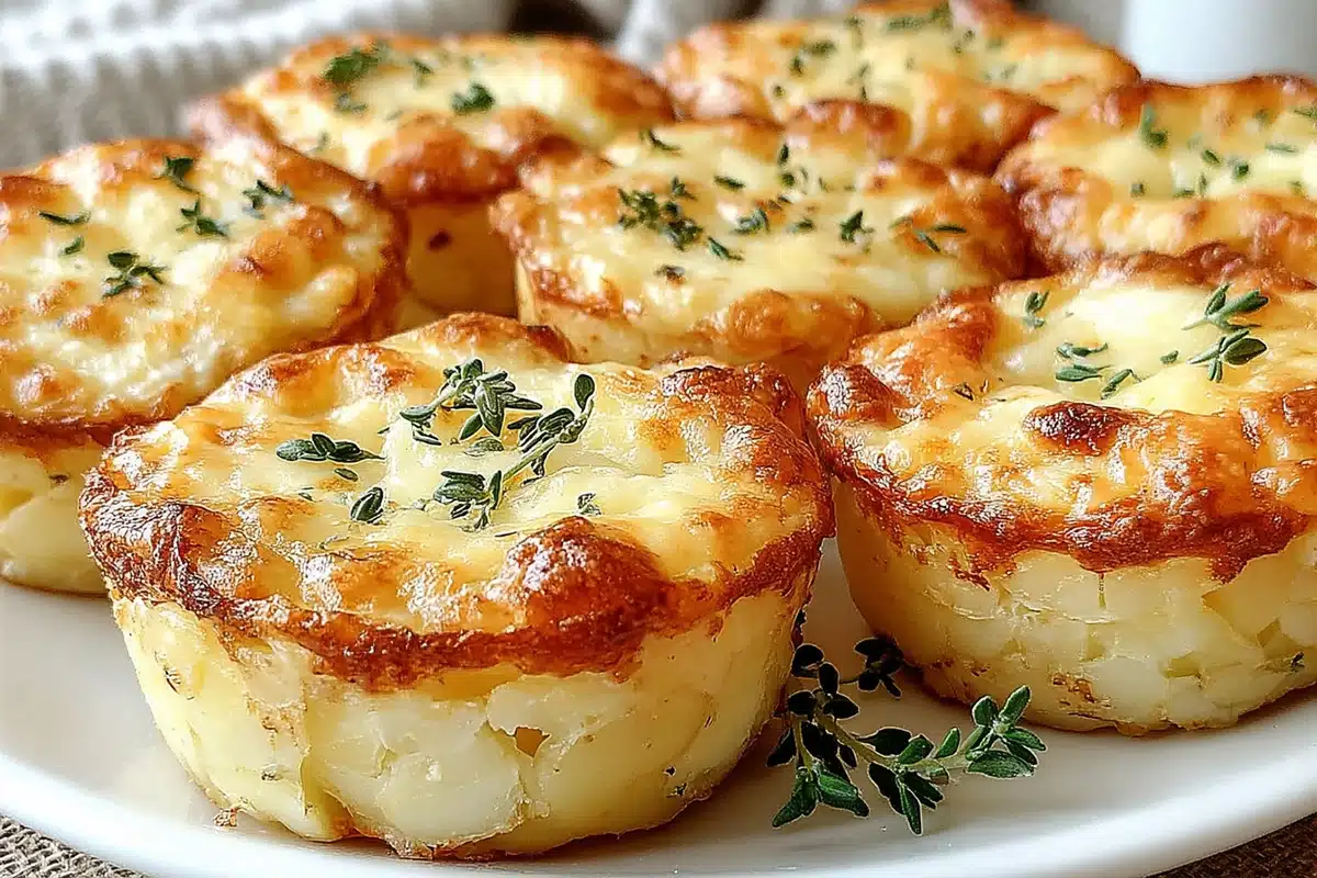 Mashed Potato Cheese Puffs