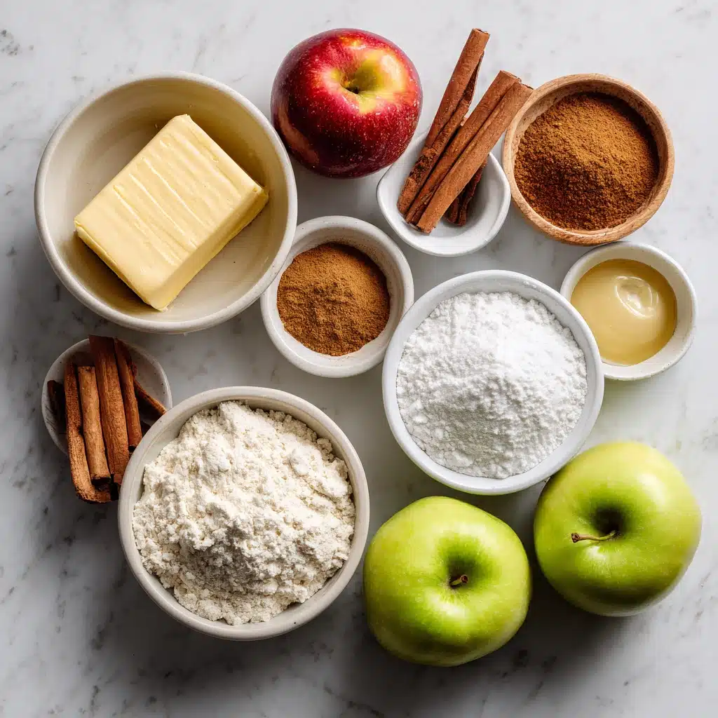 Apple Snickerdoodle Bars: A Warm Fall Dessert with Classic Cinnamon Comfort 5 apple snickerdoodle bars ingredients