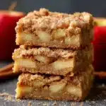 apple snickerdoodle bars fall dessert