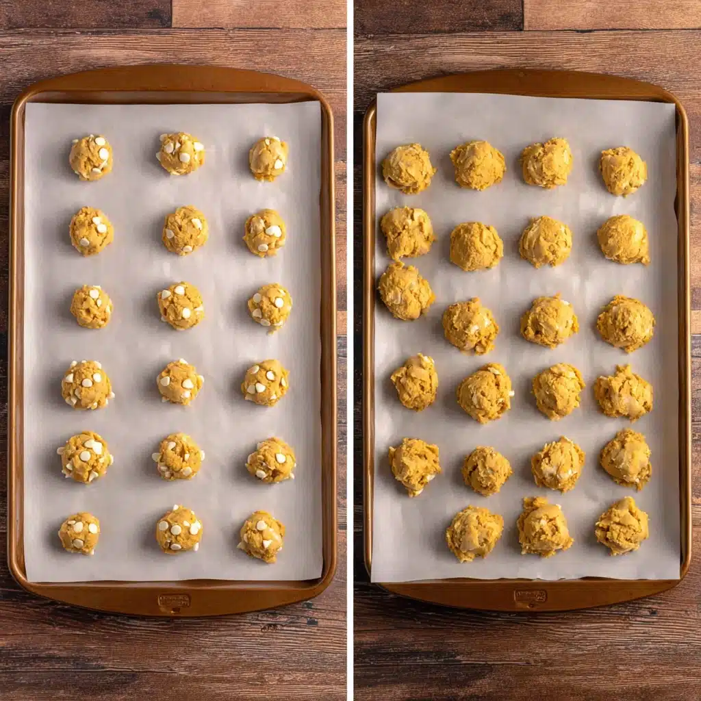 Pumpkin White Chocolate Chip Cookies: The Easy Fall Treat You’ll Crave All Season 5 Mixing pumpkin cookie dough