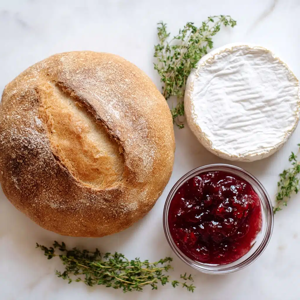 Brie Cranberry Christmas Wreath Appetizer: A Show-Stopping Holiday Starter 5 brie cranberry christmas wreath appetizer on table