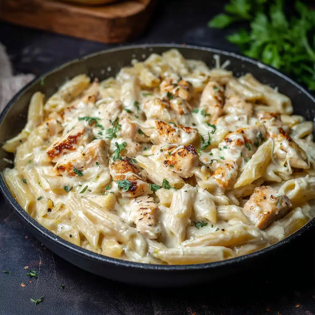 cheesy chicken pasta recipe
