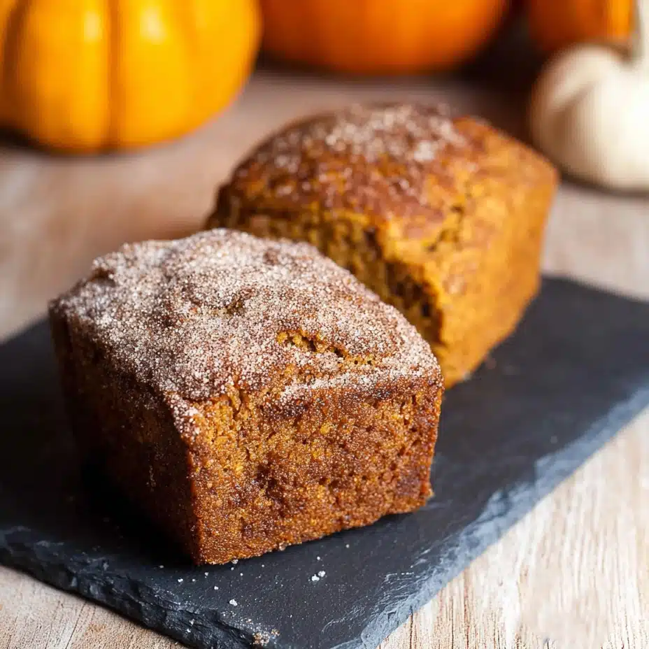 cinnamon swirl pumpkin bread minis cooling on rack